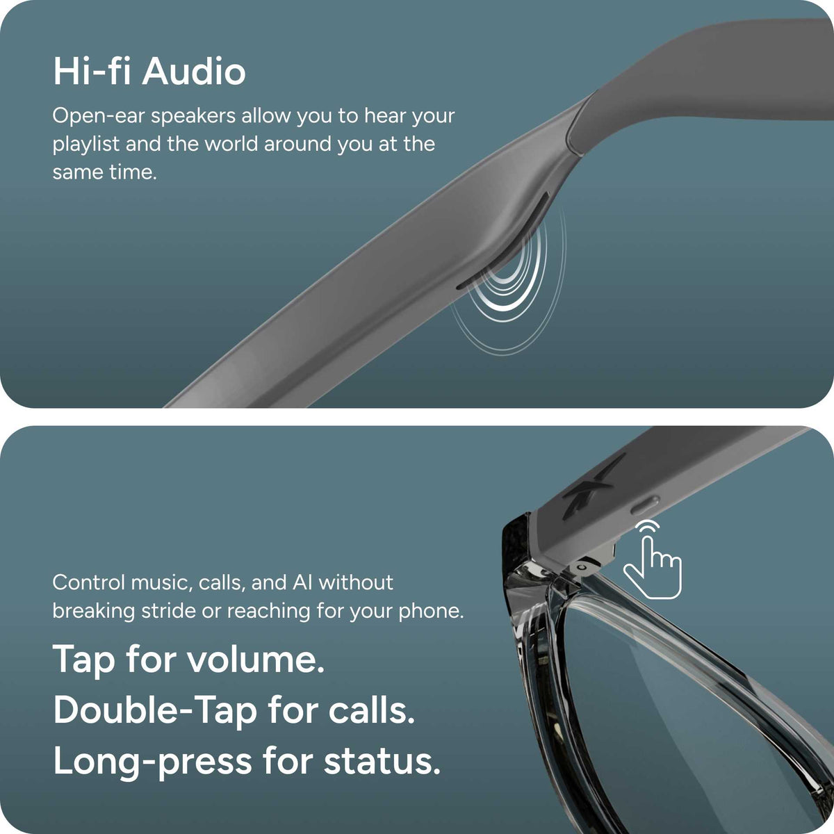 Reebok Jet - Prescription Smart Glasses